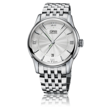 Oris Artelier Date 40.5 Stainless Steel / Silver / Bracelet