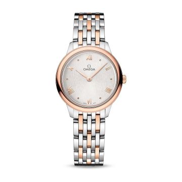 Omega De Ville Quartz 27.5 Stainless Steel - Sedna Gold / Silver / Bracelet