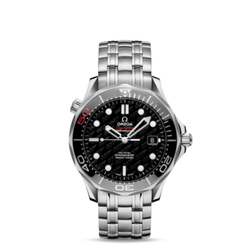 Omega Seamaster Diver 300M Co-Axial 41 Stainless Steel / Black / Bracelet James Bond 50th Anniversary