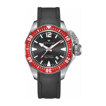 Hamilton Frogman Auto 42 Stainless Steel / Black