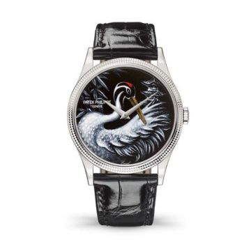 Patek Philippe Calatrava 5177 Red-Crowned Cranes