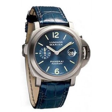 Panerai Luminor Marina Automatic 40mm Titanium Blue