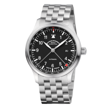 Mühle Glashütte Terrasport IV GMT Black / Bracelet