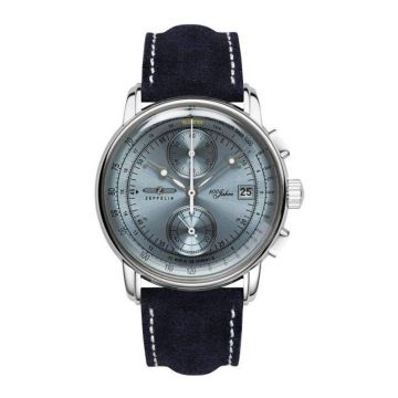 Zeppelin 100 Jahre Chronograph Ice Blue 86704