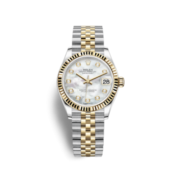 Rolex Datejust 31 Stainless Steel / Yellow Gold / Fluted / MOP / Jubilee