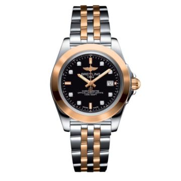 Breitling Galactic 32 Sleek Edition Stainless Steel / Rose Gold / Trophy Black Diamond / Bracelet