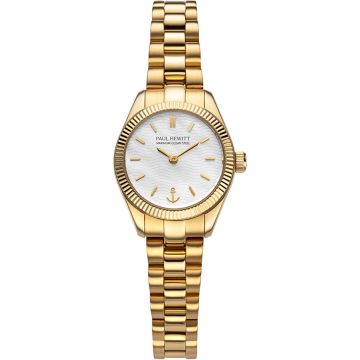 Paul Hewitt Petit Soleil Round Marinium Ocean Steel Ø 25 Gold / White