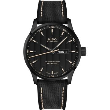 Mido Multifort Chronometer 1 PVD / Black / Strap