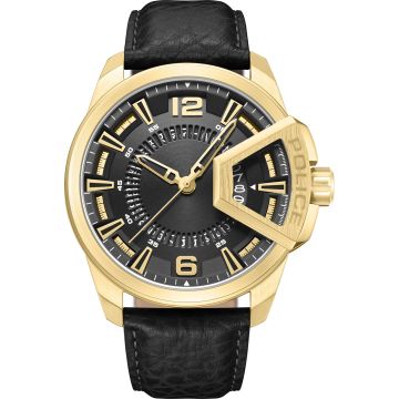 Police Underlined Gold / Black