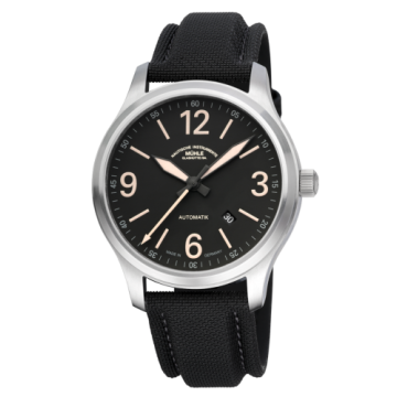 Mühle Glashütte Terranaut II Trail Black / Strap