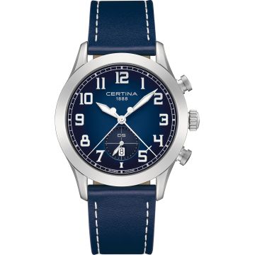 Certina DS Pilot Stainless Steel / Blue