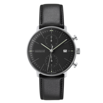 Junghans Max Bill Chronoscope Black Stick
