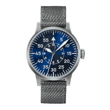 Laco Pilot Watch Original Paderborn Blaue Stunde Stainless Steel / Blue