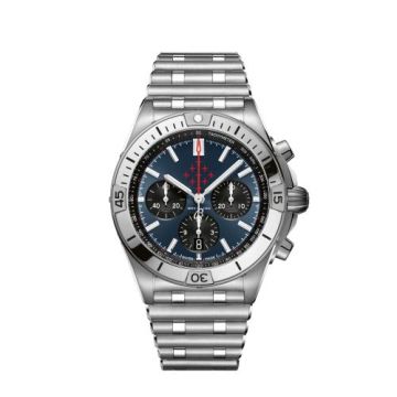 Breitling Chronomat B01 42 Stainless Steel / Red Arrows / Rouleaux