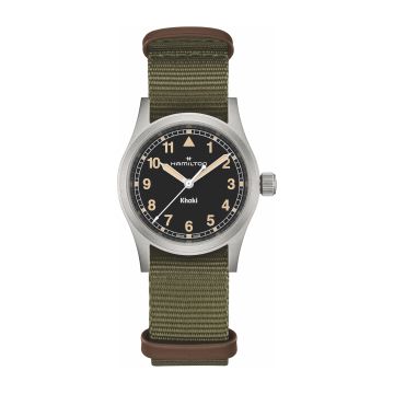 Hamilton Khaki Field Quartz 33 Stainless Steel / Black