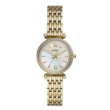 Fossil Carlie Mini Acier Jaune
