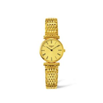 Longines La Grande Classique Quartz 24 Yellow Roman Yellow