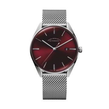 Elka Watch Co. D-Series Stainless Steel / Black / Milanese