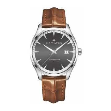 Hamilton Jazzmaster Quartz 40 Stainless Steel / Grey