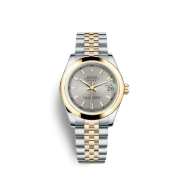 Rolex Datejust 31 Rolesor Yellow Domed / Jubilee / Silver