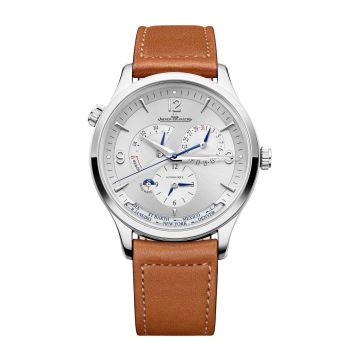 Jaeger-LeCoultre Master Control Geographic Stainless Steel / Silver