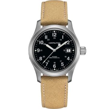 Hamilton Khaki Field Mechanical 38 Stainless Steel / Black
