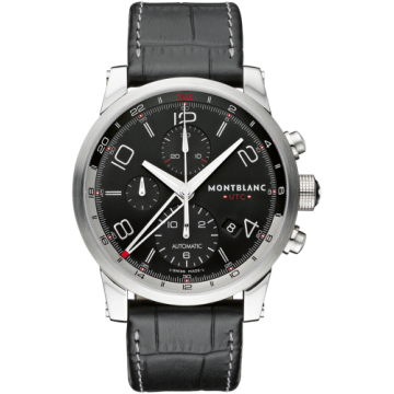 Montblanc TimeWalker Chrono Voyager UTC Black