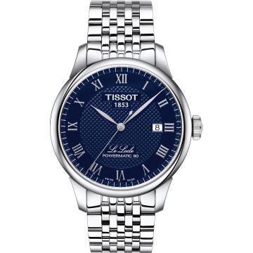 Tissot Le Locle Powermatic 80 39.3 Stainless Steel / Blue / Bracelet