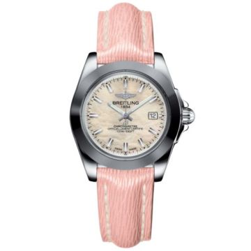 Breitling Galactic 32 Sleek Edition Stainless Steel / Pearl / Sahara