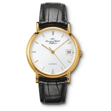 IWC Schaffhausen Portofino Automatic Yellow Gold / White / Strap