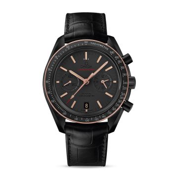 Omega Speedmaster Moonwatch Co-Axial Dark Side of the Moon Sedna Black