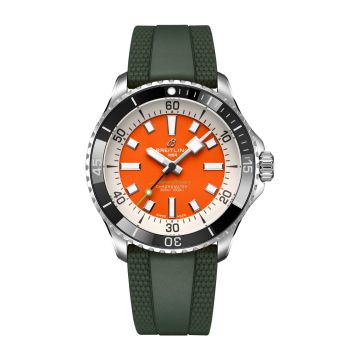 Breitling SuperOcean Automatic 42 Stainless Steel / Orange / Kelly Slater