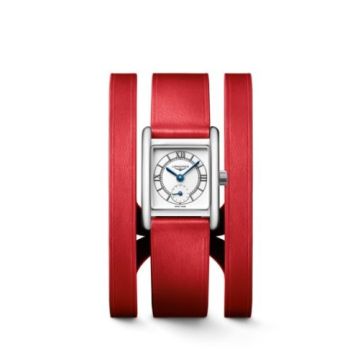 Longines Mini Dolce Vita 21.5 Quartz Stainless Steel / Silver / Triple Cuff Red XS
