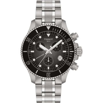 Tissot Seastar 1000 Quartz Chronograph Stainless Steel / Grey / Bracelet