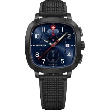 Wenger Sport Classic Chrono Ø 39.5mm Black / Blue