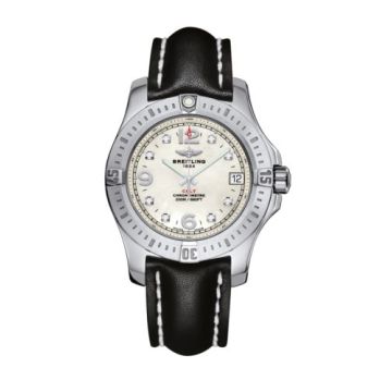 Breitling Colt 36 Pearl Diamond / Calf / Pin