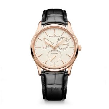 Jaeger-LeCoultre Master Ultra Thin Réserve de Marche Pink Gold / Eggshell / Alligator