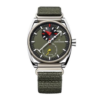 Louis Erard Excellence Le Régulateur Louis Erard x Alain Silberstein III Titanium / Khaki