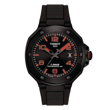 Tissot T-Race Powermatic 80 PVD / Black / Rubber
