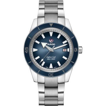 Rado HyperChrome Captain Cook 42 Stainless Steel / Blue / Bracelet