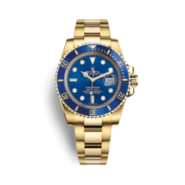 Rolex Submariner Date Yellow Gold / Blue