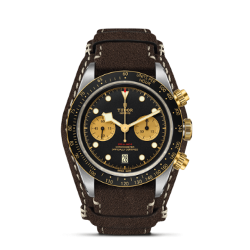 Tudor Heritage Black Bay Chronograph S&G / Black / Bund