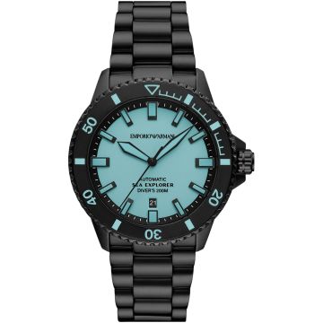 Emporio Armani Diver Sea Explorer Date Black / Blue