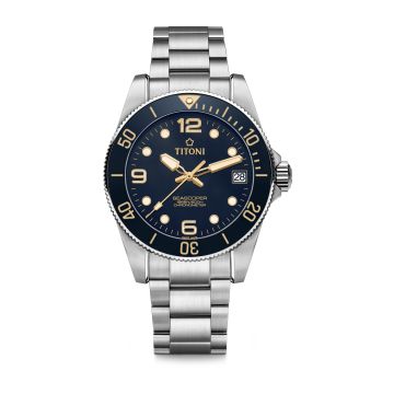 Titoni Seascoper 600 Chronometer Blue