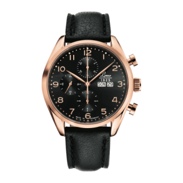 Laco Chronographs Paris / Stainless Steel / Black