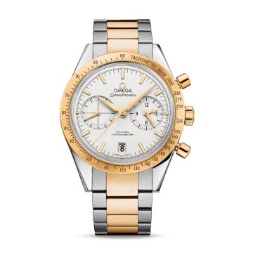 Omega Speedmaster 57 Co-Axial Stainless Steel / Yellow Gold / Silver / Bracelet