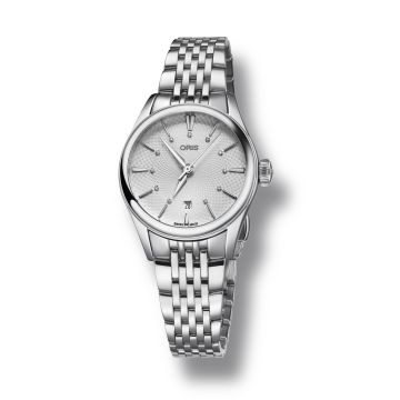 Oris Artelier Date Diamonds 28 Stainless Steel / Silver / Bracelet