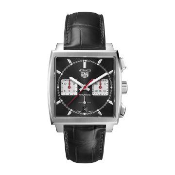 TAG Heuer Monaco Calibre Heuer 02 Stainless Steel / Black