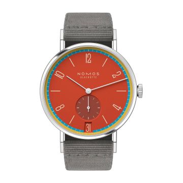 Nomos Glashütte Tangente 38 Datum Dunkelbunt