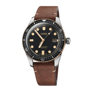 Oris Divers Sixty-Five 42 Stainless Steel / Bronze / Black / Calf